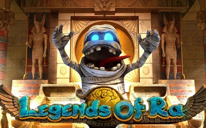 Play the Legends of Ra game at 1win.
